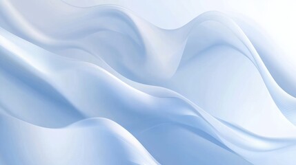 Fototapeta premium Abstract Blue Wavy Background