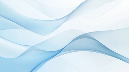 Obraz premium Abstract Blue Waves Background