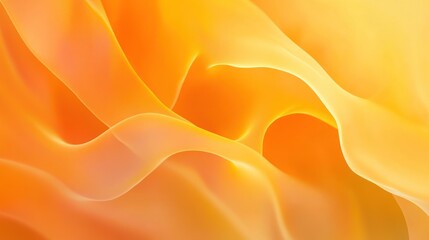 Obraz premium Abstract Yellow Waves