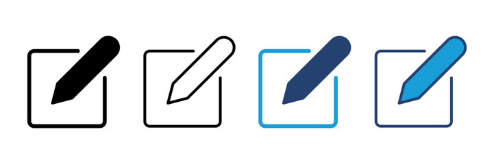 Edit icon vector. edit document icon. edit text icon. pencil. sign up