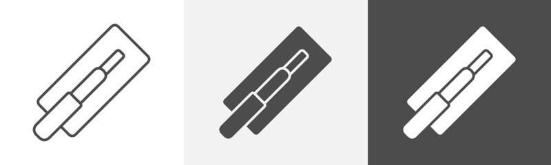 Fototapeta premium trowel icon Flat design on isolated background