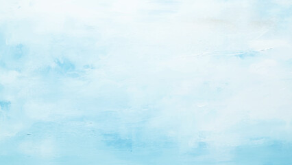 Hand painted watercolor sky and clouds, abstract watercolor background, Blue background that gradually fades to a lighter hue.
