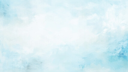 Hand painted watercolor sky and clouds, abstract watercolor background, Blue background that gradually fades to a lighter hue.