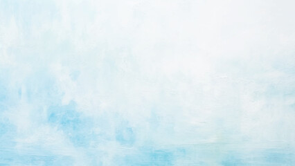 Abstract watercolor paint background with dark blue color tones creating a tranquil Clouds in the blue sky.