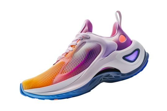 Colorful modern sport sneaker