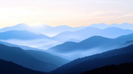Blue Mountains at Dawn