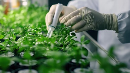 Plant-based food research focusing on the development of innovative plant-derived protein sources as sustainable alternatives to meat