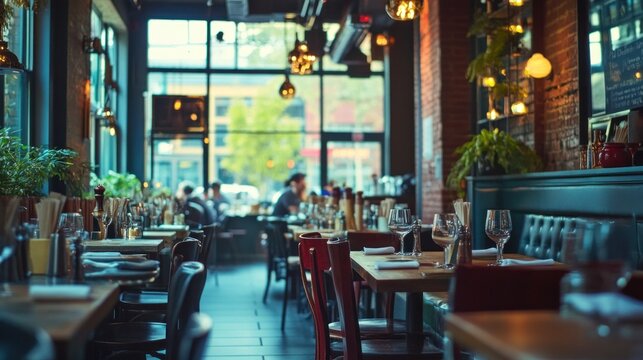 Restaurant business investment opportunities, with investors reviewing financial projections, business plans, and market analysis to determine the potential for high returns