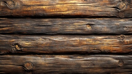 Fototapeta premium Close-up of Weathered Rustic Wood Planks
