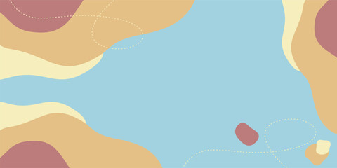 blue abstract background with wave pattern. aesthetic design for banners, greeting cards, posters