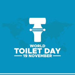 World Toilet Day. Toilet day creative concept. vector illustration world toilet day. World Toilet Day held on 19 November. banner, ads, poster design