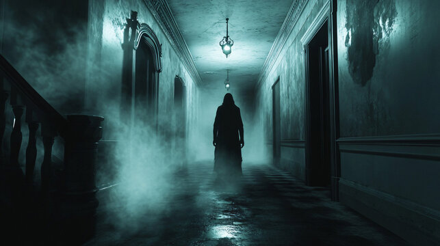 A dark entity lingers in the shadows, waiting for its moment to strike.