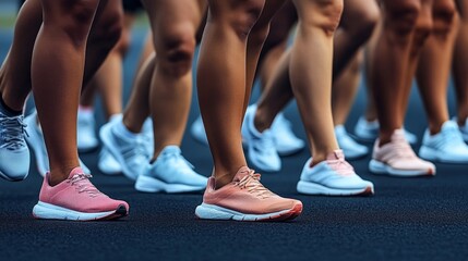 A photostock image of a group of friends participating in a bootcamp workout , --no grunge, space for text, people, splash