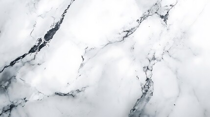 White Marble Texture with Grey Veins