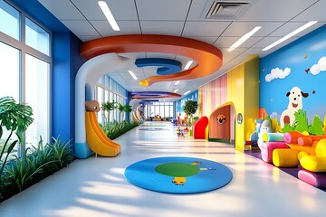 child in a kindergarten