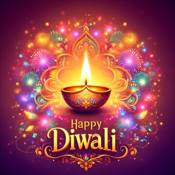 happ diwali festival post