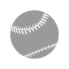 Baseball icon logo design