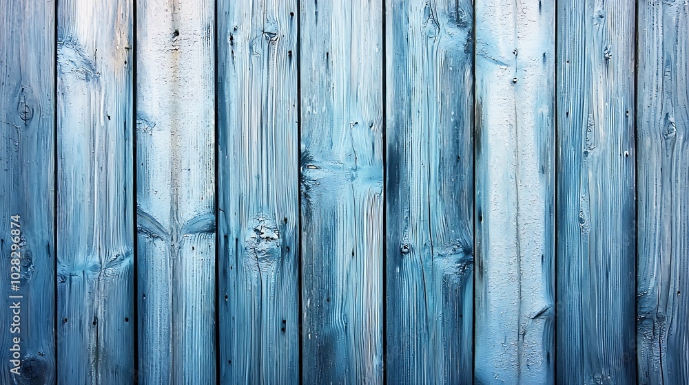 Poster white blue wooden background with high resolution top view copy space : generative ai
