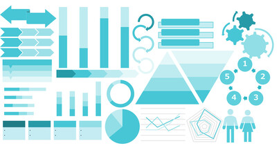 ビジネス用フレームのグラフィック素材イラスト