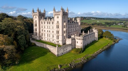 Obraz premium Irish Castle by the Water