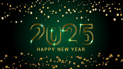 Happy new year background design. Vector illustration of a happy new year Background for the holidays.