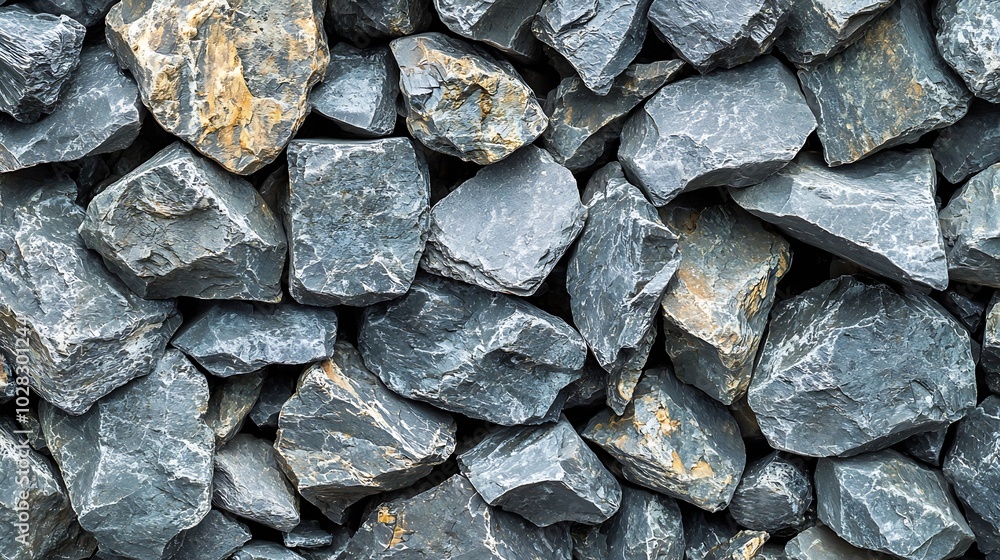Poster natural grey stone background pattern with high resolution top view copy space : generative ai