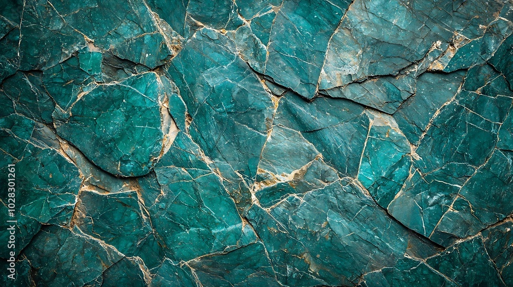 Poster aquamarine stone background with high resolution top view copy space : generative ai