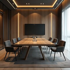 Stylish meeting room