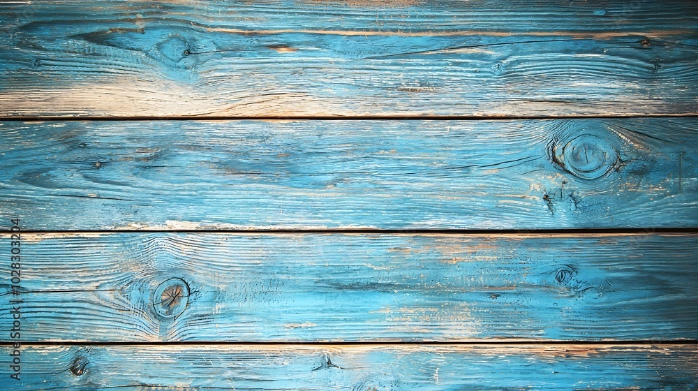 Poster white blue wooden background with high resolution top view copy space : generative ai