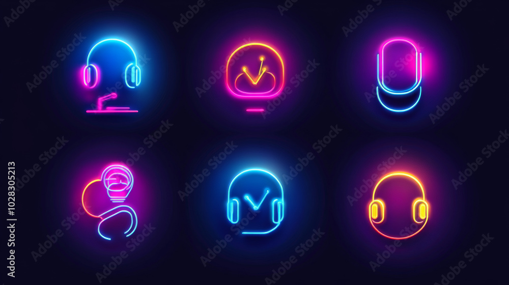 Poster this set includes 10 stylish icons designed for customer support. the icons are made with simple lin