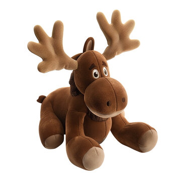 recommend clip art: 3d plush moose children toy icon clip art clip art