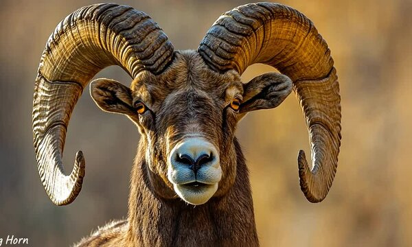 close up of a goat