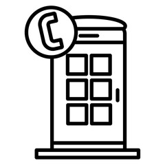 Phone Booth Icon