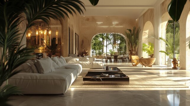 Luxury Mansion. Ibiza. Spain. Visualized through real sources.