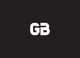 GB letter logo and initial logo design