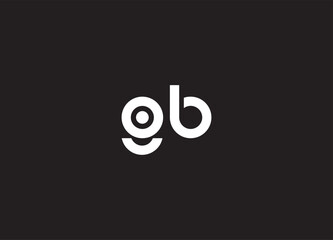 GB letter logo and initial logo design