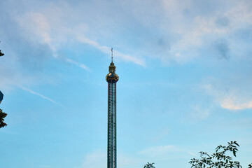 The elevator at Prater park, Vienna