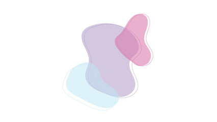 colorful abstract geometric fluid background vector design