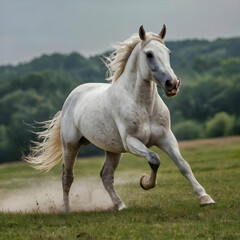 Obraz premium horse running