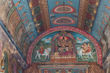 Meenakshi temple or Minakshi Sundareshwara Temple Madurai Tamil nadu India