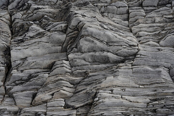 Close up of natural texture, color and shape from Iceland. Beautiful abstract and artistic nature for background.