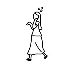 silhouette of a bride