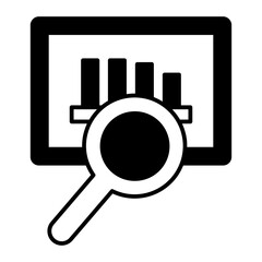 monitoring black icon