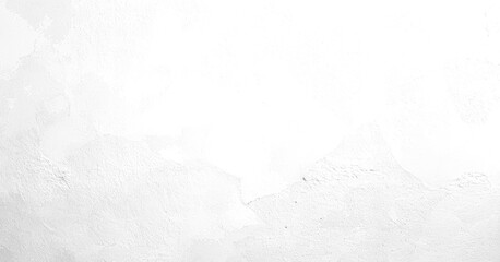 A pristine white canvas with delicate layers of paint. Realistic wall photo background, With detailed and sharp texture. Background for banners.