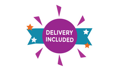 Delivery included Countdown number banner templates. time icon. Vector Illustration