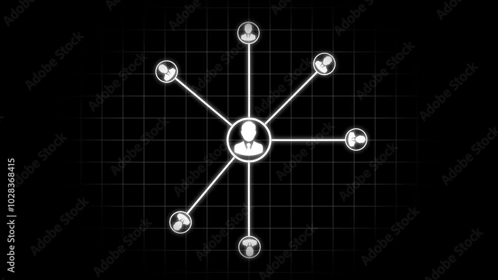 Poster global networking connection. lines connecting people. internet and social media. connecting people 