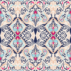ethnic seamless pattern on background