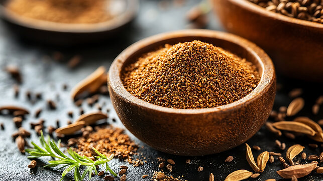 Cumin: With a warm, earthy aroma and slightly bitter flavor, cumin seeds are used whole or ground.