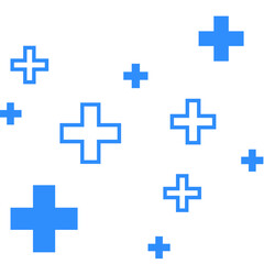 Fototapeta premium Medical Cross Ornament