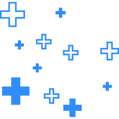 Obraz premium Medical Cross Ornament